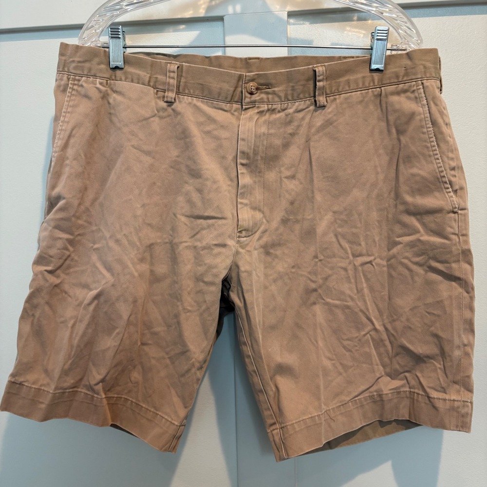 Lot of 2 Polo Ralph Lauren Chino Shorts Mens 38 Khaki Classic Fit 9 Inch Inseam - Picture 8 of 16